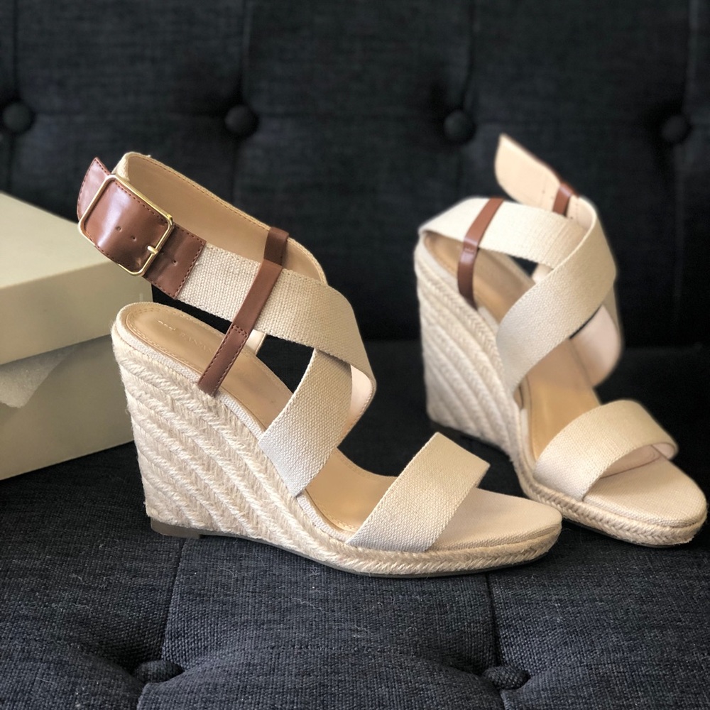 Banana Republic Strappy Wedge Heel